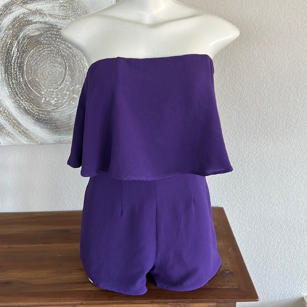 NWT Buddy Love Strapless Romper
